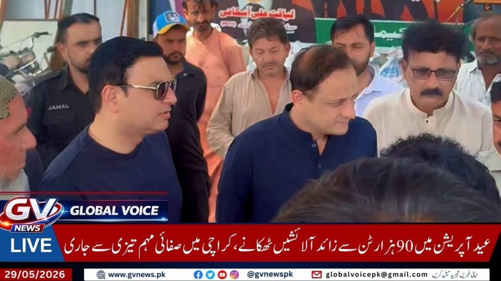 عید آپریشن میں 90 ہزار ٹن سے زائد آلائشیں ٹھکانے، کراچی میں صفائی مہم تیزی سے جاری